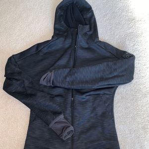 Adidas zippered hoodie